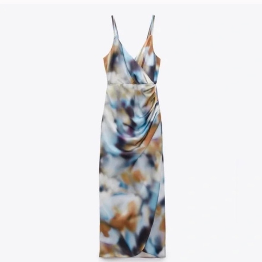 Zara tie dye dress